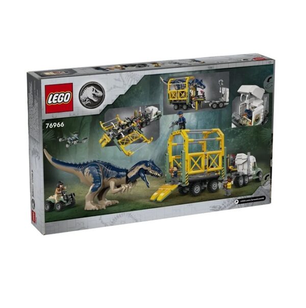 LEGO Jurassic World Dinosaur Missions: Allosaurus Transport Truck (76966) - Image 4