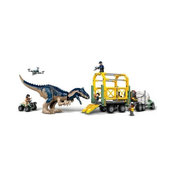 LEGO Jurassic World Dinosaur Missions: Allosaurus Transport Truck (76966) - Image 5