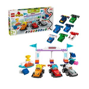 LEGO Duplo F1 Team Race Cars & Drivers (10445)