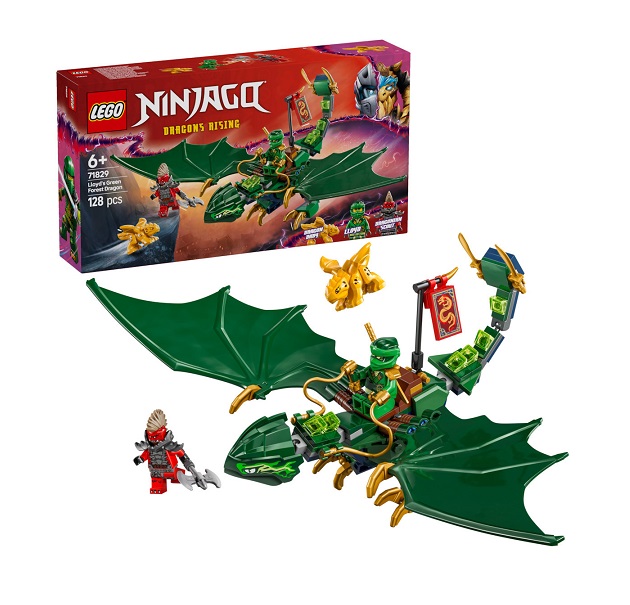 LEGO Ninjago Lloy's Green Forest Dragon (71829) - Image 2