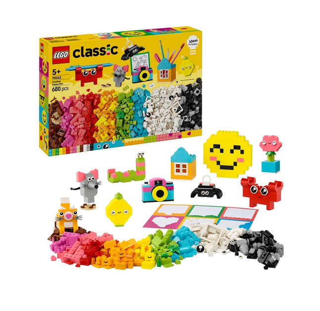 Lego Classic Creative Happy Box 680τμχ 11042