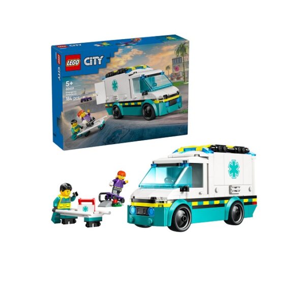 LEGO City Emergency Ambulance (60451) - Image 2