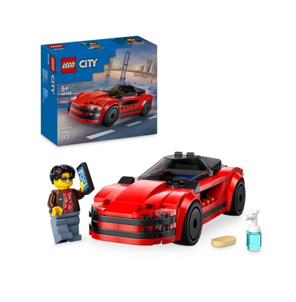 LEGO City Red Sports Car (60448) - Image 2