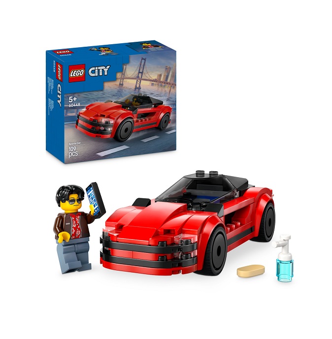 LEGO City Red Sports Car (60448) - Image 2