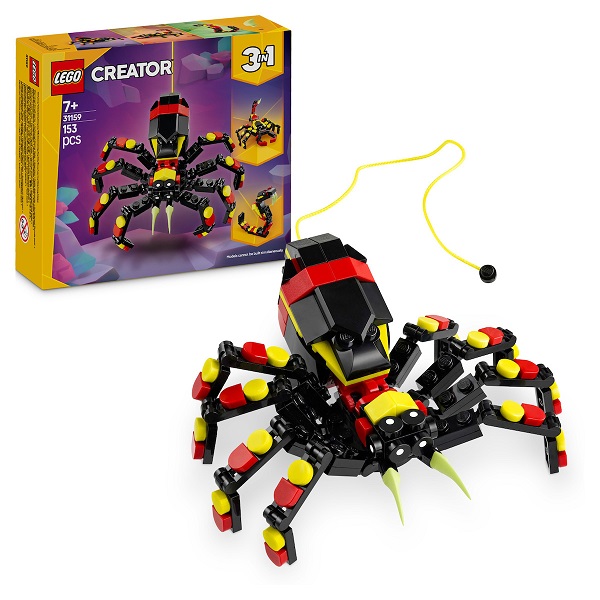 LEGO Creator 3in1 Wild Animals: Surprising Spider (31159) - Image 2