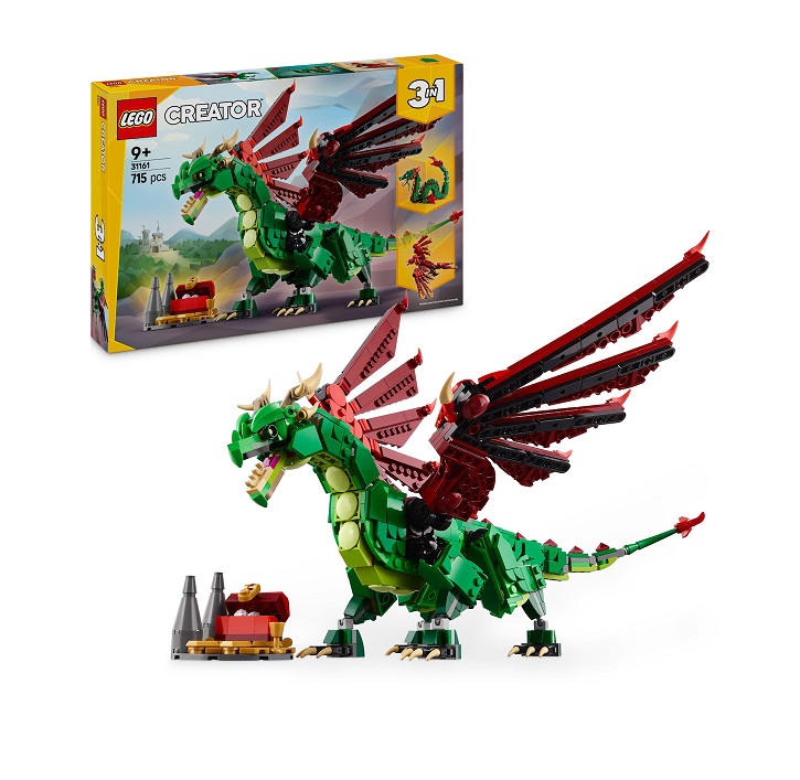 LEGO Creator 3in1 Medieval Dragon (31161)