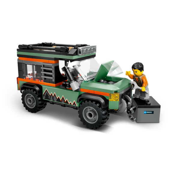 LEGO City 4X4 Off-Road Mountain Truck (60447) - Image 4