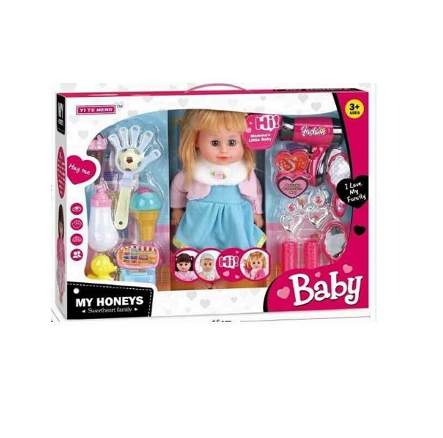 Zita Toys Κούκλα με Αξεσουάρ Τραγουδάει Ελληνικά 005.58450