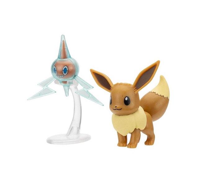 Pokémon Battle Figure Set 2-pack Eevee Rotom 5 Cm PKW3567 - Image 3