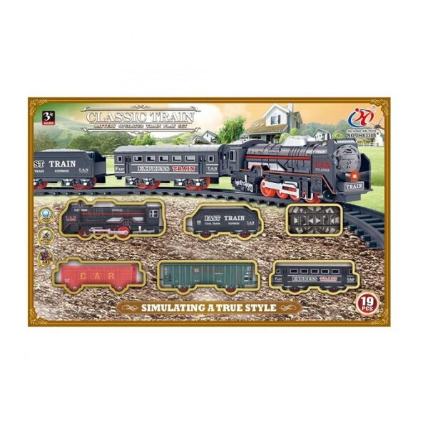 Zita Toys Σετ με Τρενάκι 005.3308