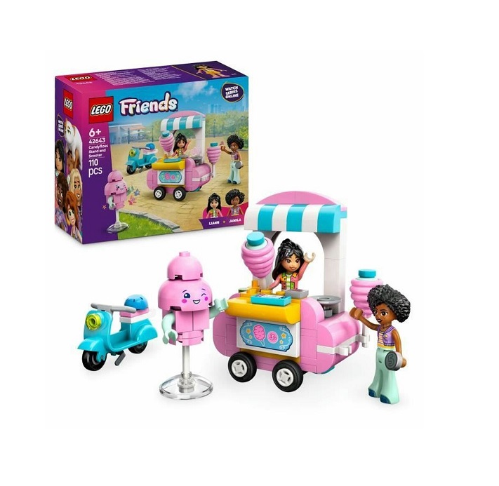 LEGO Friends Cotton Candy Stand & Scooter (42643)