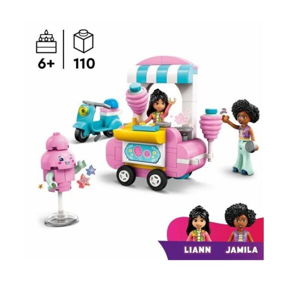 LEGO Friends Cotton Candy Stand & Scooter (42643) - Image 2