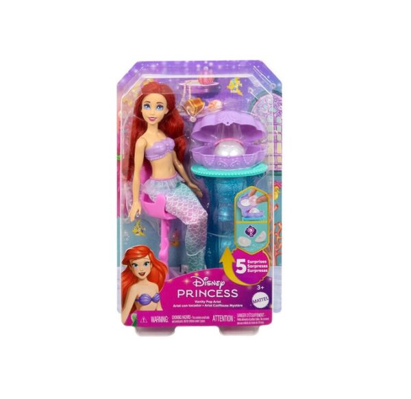 Disney Princess-Άριελ Με Κοχύλι Έκπληξη (JBF86)