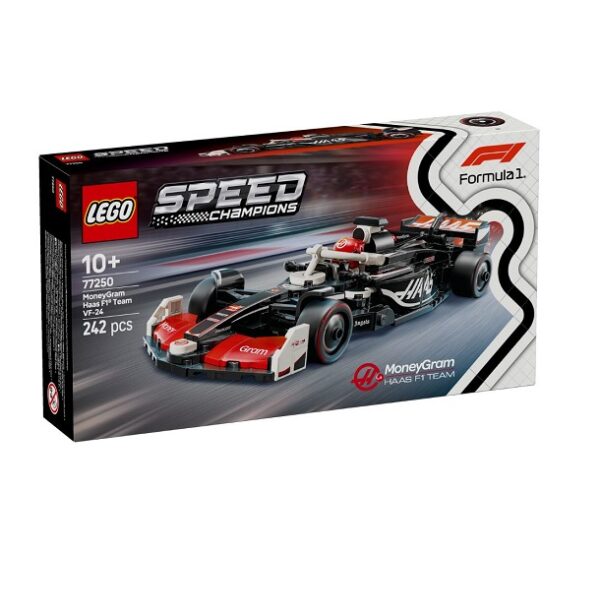 LEGO Speed Champions MoneyGram Haas F1® Team VF-24 Race Car 77250