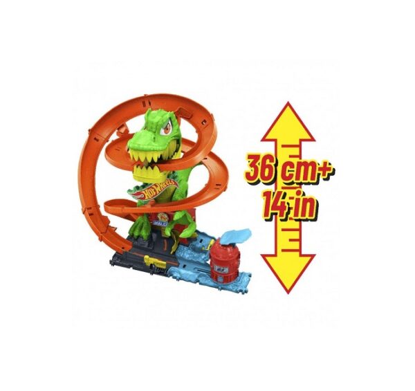 Hot Wheels T-Rex Πυροσβεστικός Σταθμός City (JBM73) - Image 3