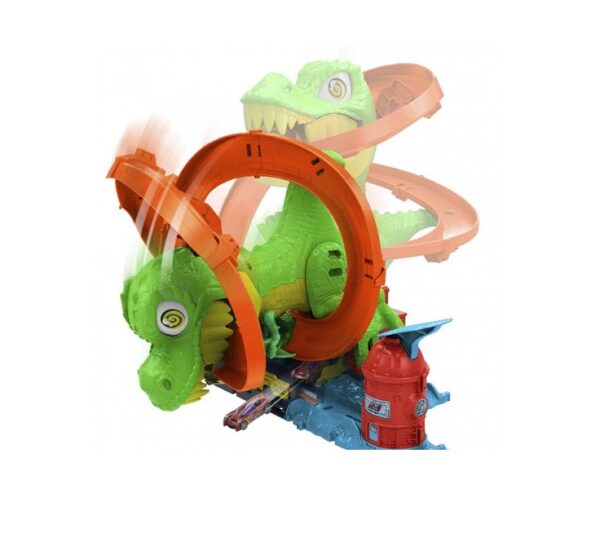 Hot Wheels T-Rex Πυροσβεστικός Σταθμός City (JBM73) - Image 4