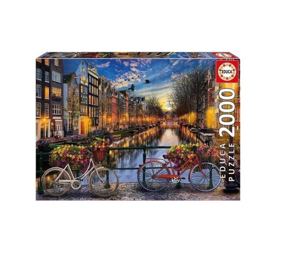 Puzzle Amsterdam Love 2D 2000 Κομμάτια 17127