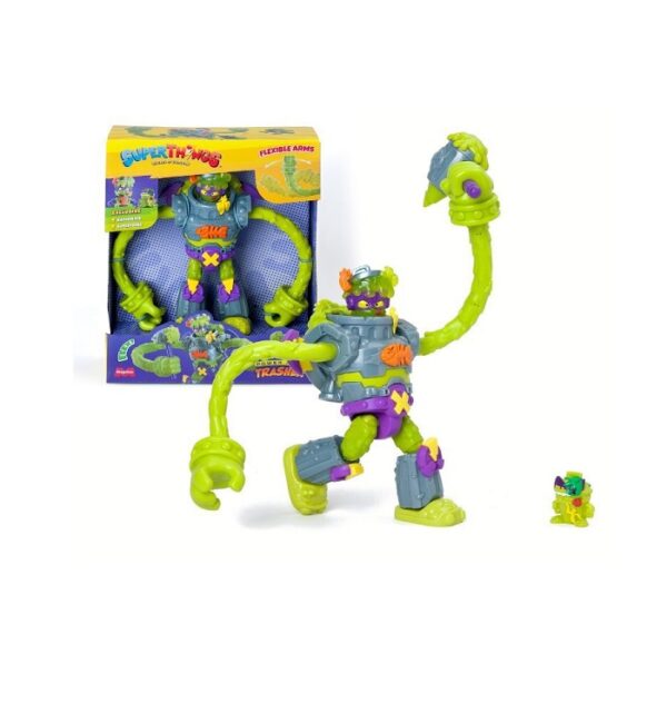 AS Superthings Μικροπλάσματα Superbot Arms Με Φιγούρες Trasher Φιγούρα 62121