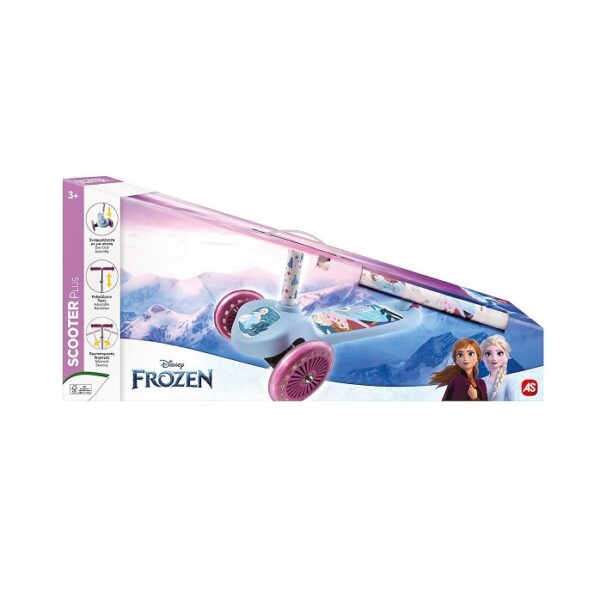 ΠΑΙΧΝΙΔΟΛΑΜΠΑΔΑ AS ΠΑΙΔΙΚΟ SCOOTER PLUS ΜΕ 3 ΡΟΔΕΣ DISNEY FROZEN 50265