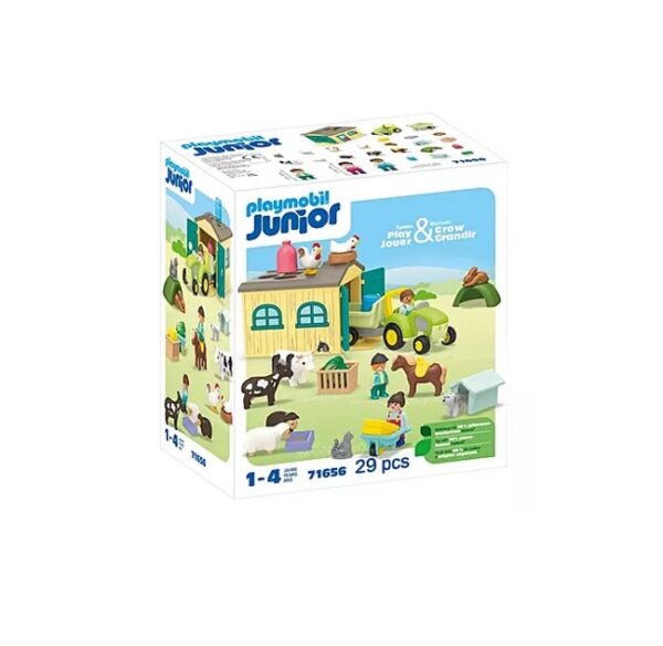 Playmobil Junior Διασκέδαση Στη Φάρμα (71656)