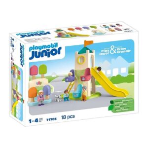 Playmobil Junior Διασκέδαση Στην Παιδική Χαρά (71703)