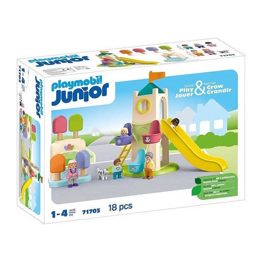 Playmobil Junior Διασκέδαση Στην Παιδική Χαρά (71703)
