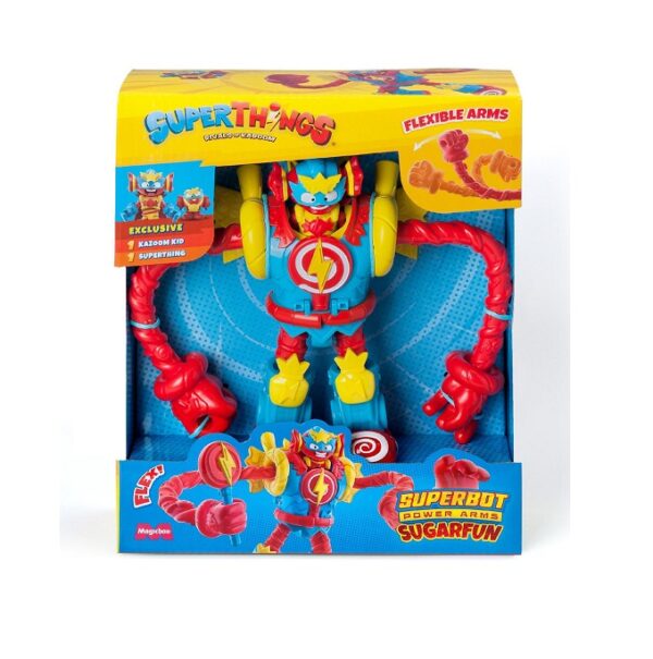AS Παιχνίδι Μινιατούρα SuperZings Superthings Μικροπλάσματα Superbot Arms Με Φιγούρες Sugarfun 62120
