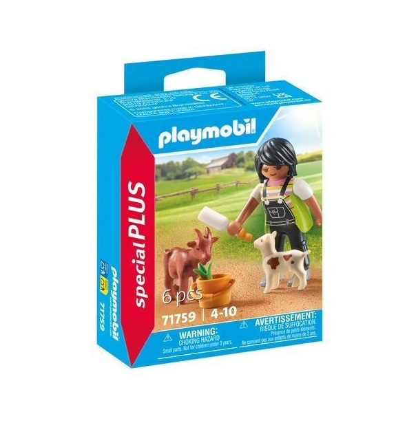 Playmobil Special Plus Γυναίκα με Κατσικάκια 71759