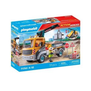 Playmobil Φορτηγό Με Γερανό (71750)
