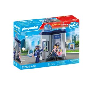 Playmobil Starter Pack Δωμάτιο Εξακρίβωσης Στοιχείων Συλληφθέντων (71733)