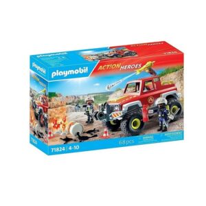 Playmobil Πυροσβεστικό Όχημα 4Χ4 (71824)