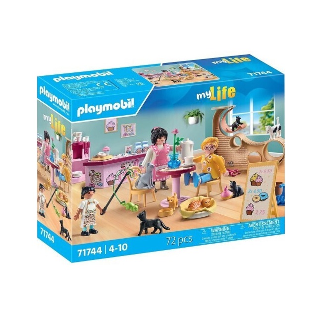 Playmobil MyLife Καφετέρια Με Γάτες 71744