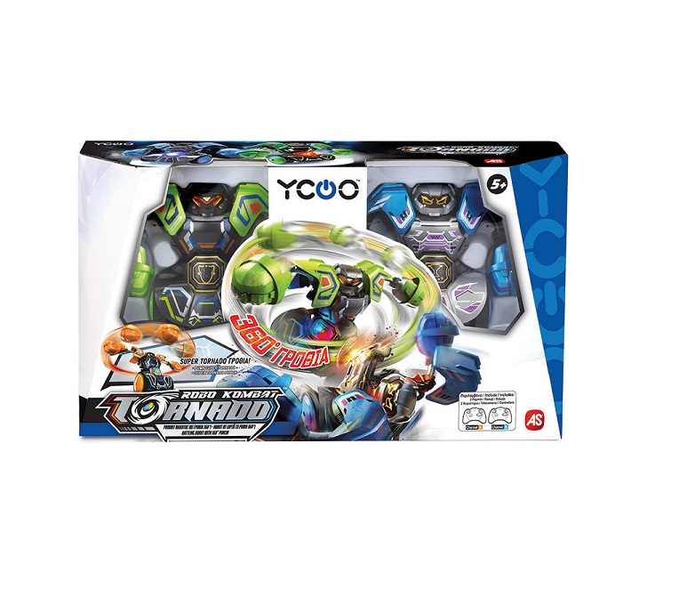 AS Ycoo Robo Kombat 360 Tornado Τηλεκατευθυνόμενο Ρομπότ 86883
