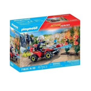 Playmobil Action Heroes Πυροσβέστης με Γουρούνα 71825