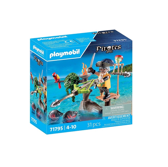 Playmobil Pirates Πειρατής με Βαλλίστρα 71795