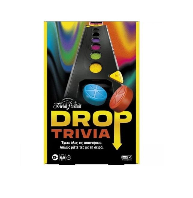 Επιτραπέζιο Παιχνίδι Drop Trivia (F9833)