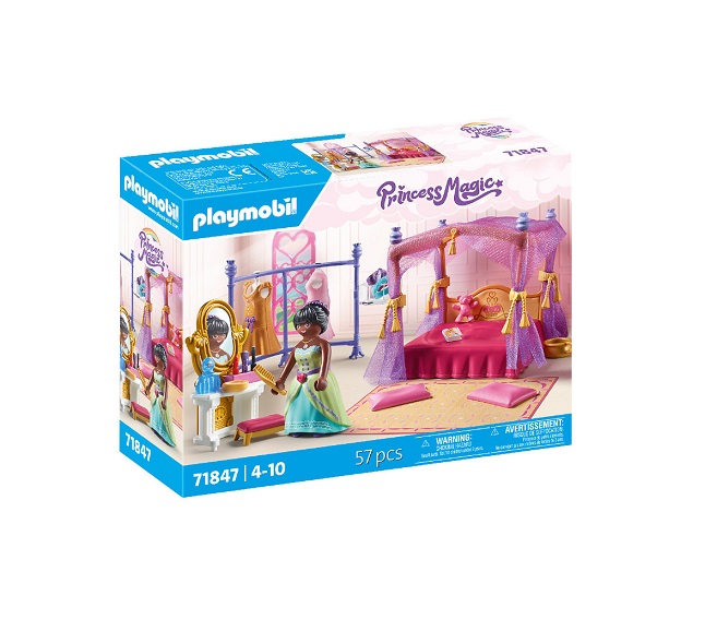 Playmobil Βασιλικό Υπνοδωμάτιο Με Βεστιάριο (71847)