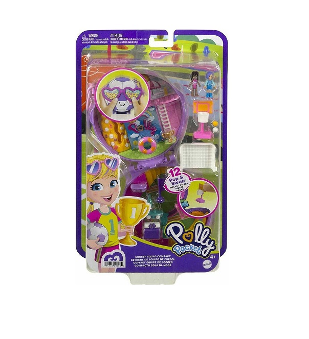Polly Pocket™ Mini: Soccer Squad Compact HCG14