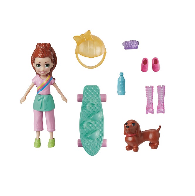 POLLY POCKET - ΝΕΑ ΚΟΥΚΛΑ ΜΕ ΜΟΔΕΣ ΜΕΣΑΙΟ PACK HKV90 - Image 2