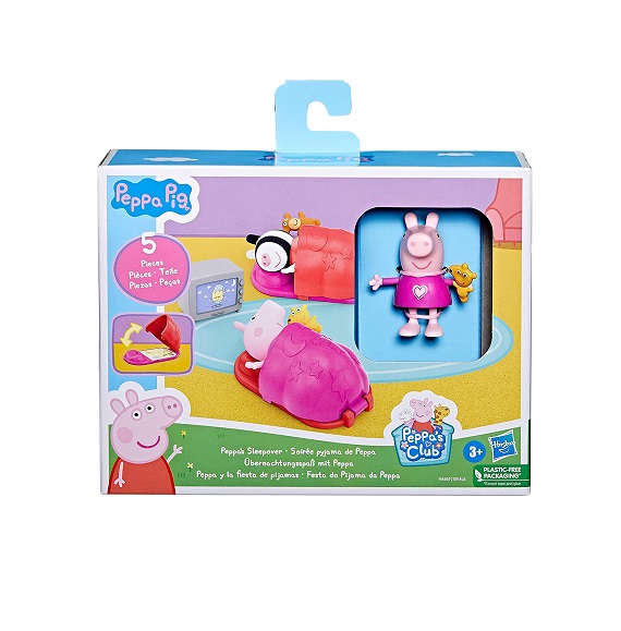 Hasbro Peppa Pig Peppas Adventures Sleepover Moments F2189