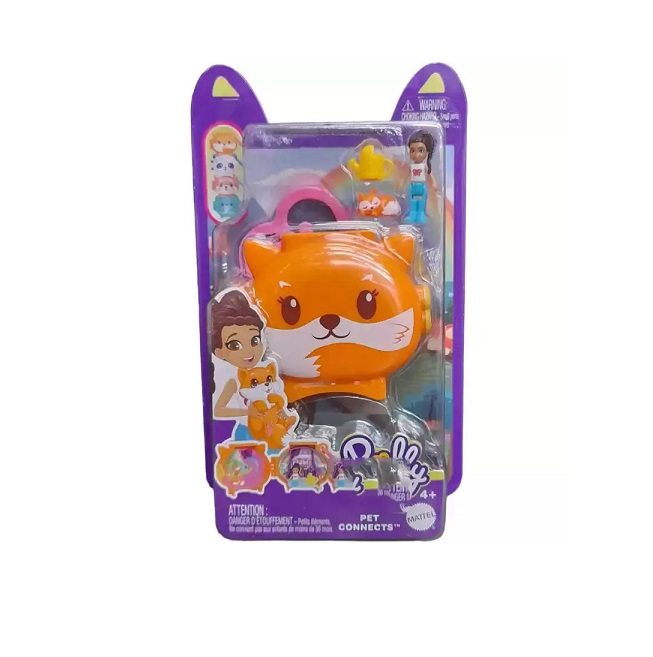 POLLY POCKET ΜΙΝΙ ΣΕΤΑΚΙΑ ΜΕ ΖΩΑΚΙΑ - ΑΛΕΠΟΥ HRD39