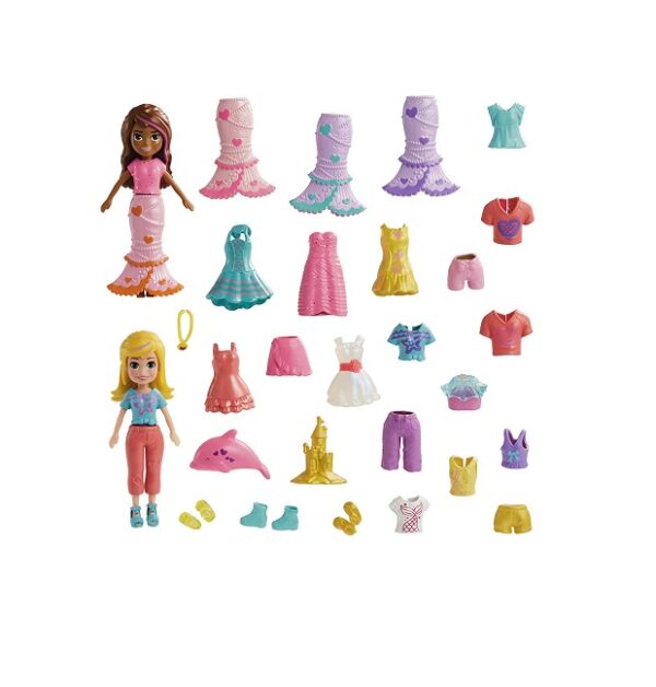 Mattel Polly Pocket™: Seashine Mermaid™ Fashion Pack   HKV96 - Image 2