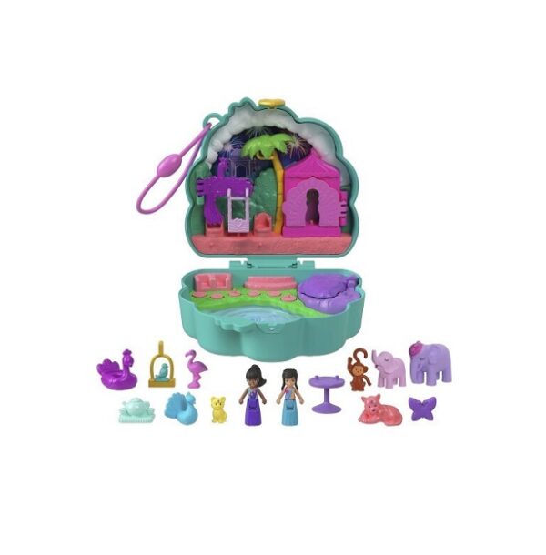 Mattel Polly Pocket Seaside Puppy Ride Compact  (HWN97) - Image 3