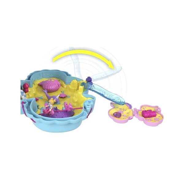 Mattel Παιχνίδι Μινιατούρα Polly Pocket Seahorse Daddy & Me  HWP03 - Image 6