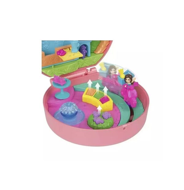 Mattel Παιχνίδι Μινιατούρα Sparkle Cove Adventure - Floatie Compact Polly Pocket HWN98 - Image 5