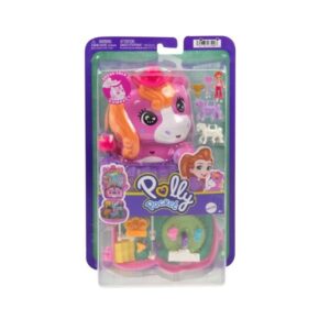 Mattel Παιχνίδι Μινιατούρα Pony Rodeo Compact Polly Pocket   JCR39
