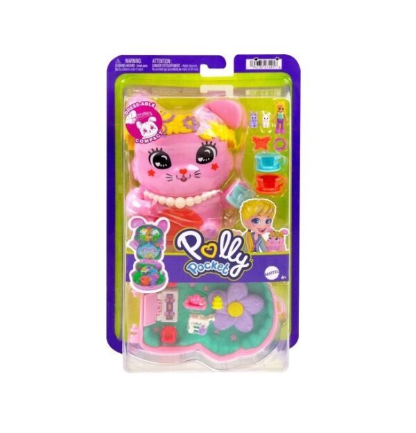 Mattel Παιχνίδι Μινιατούρα Tea Party Bunny Polly Pocket JCR40