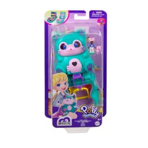 Polly Pocket Mini - Σετάκια Flip & Reveal Γατάκι Cat Mattel   GTM61