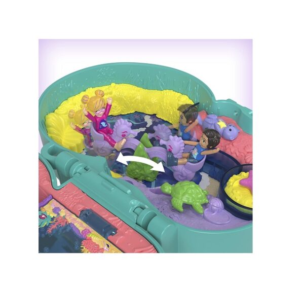 Mattel Polly Pocket™ Mini: Otter Aquarium Compact   HCG16 - Image 6