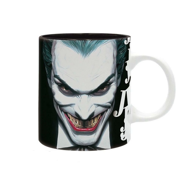 Abysse DC Comics - Joker Laughing Κούπα Κεραμική Μαύρη 320ml ABYMUG702
